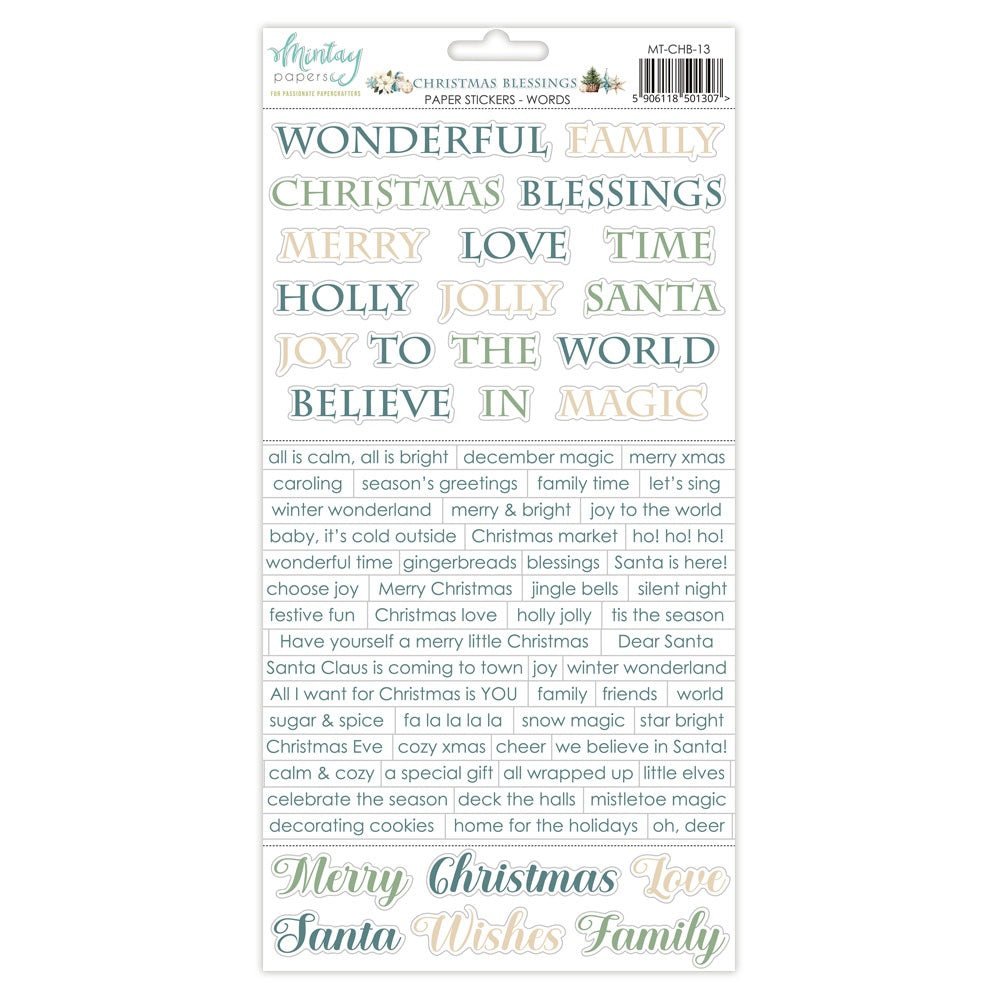 Mintay - Christmas Blessings Bundle Kit - The Crafty Kiwi