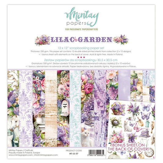 Mintay - Lilac Garden Bundle Kit - The Crafty Kiwi