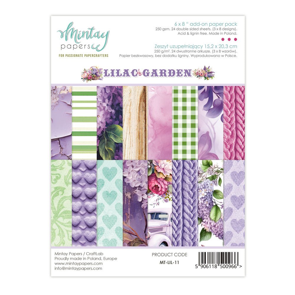 Mintay - Lilac Garden Bundle Kit - The Crafty Kiwi