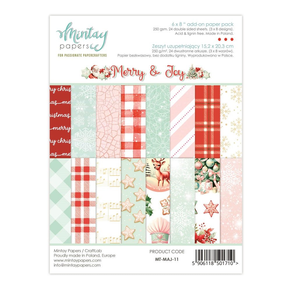 Mintay - Merry & Joy Bundle Kit - The Crafty Kiwi