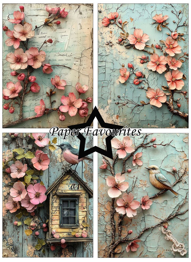 Paper Favourites - A6 Paper Pad - Flower Journal - The Crafty Kiwi