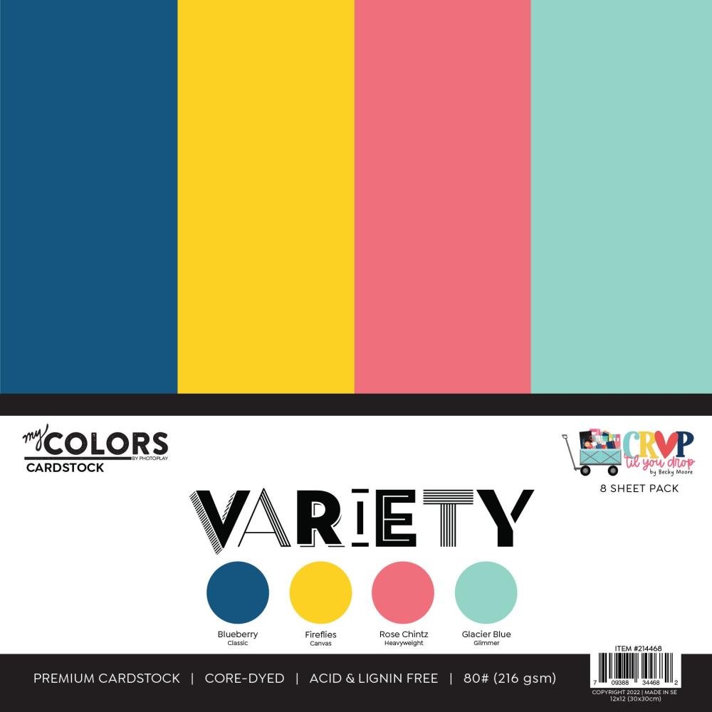 PhotoPlay - Crop 'Til You Drop 12x12 Paper Pack Bundle - The Crafty Kiwi