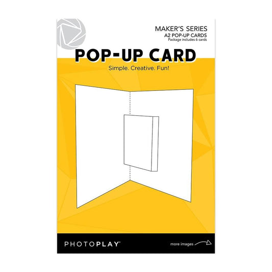 PhotoPlay - Pop Up Card Bases A2 (6/pack) - The Crafty Kiwi