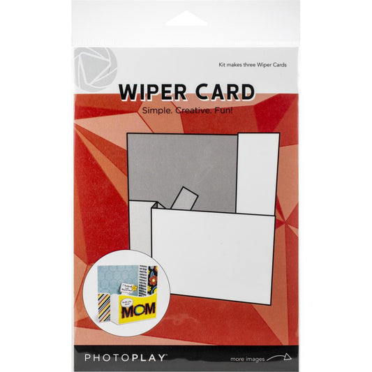 PhotoPlay - Wiper Card Bases (3/pack) - The Crafty Kiwi