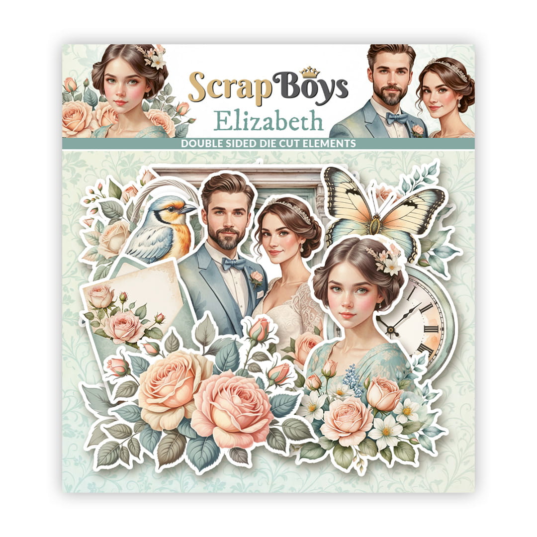 ScrapBoys - Elizabeth Bundle Kit - The Crafty Kiwi