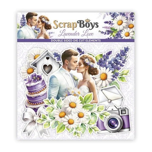 ScrapBoys - Lavender Love Bundle - The Crafty Kiwi