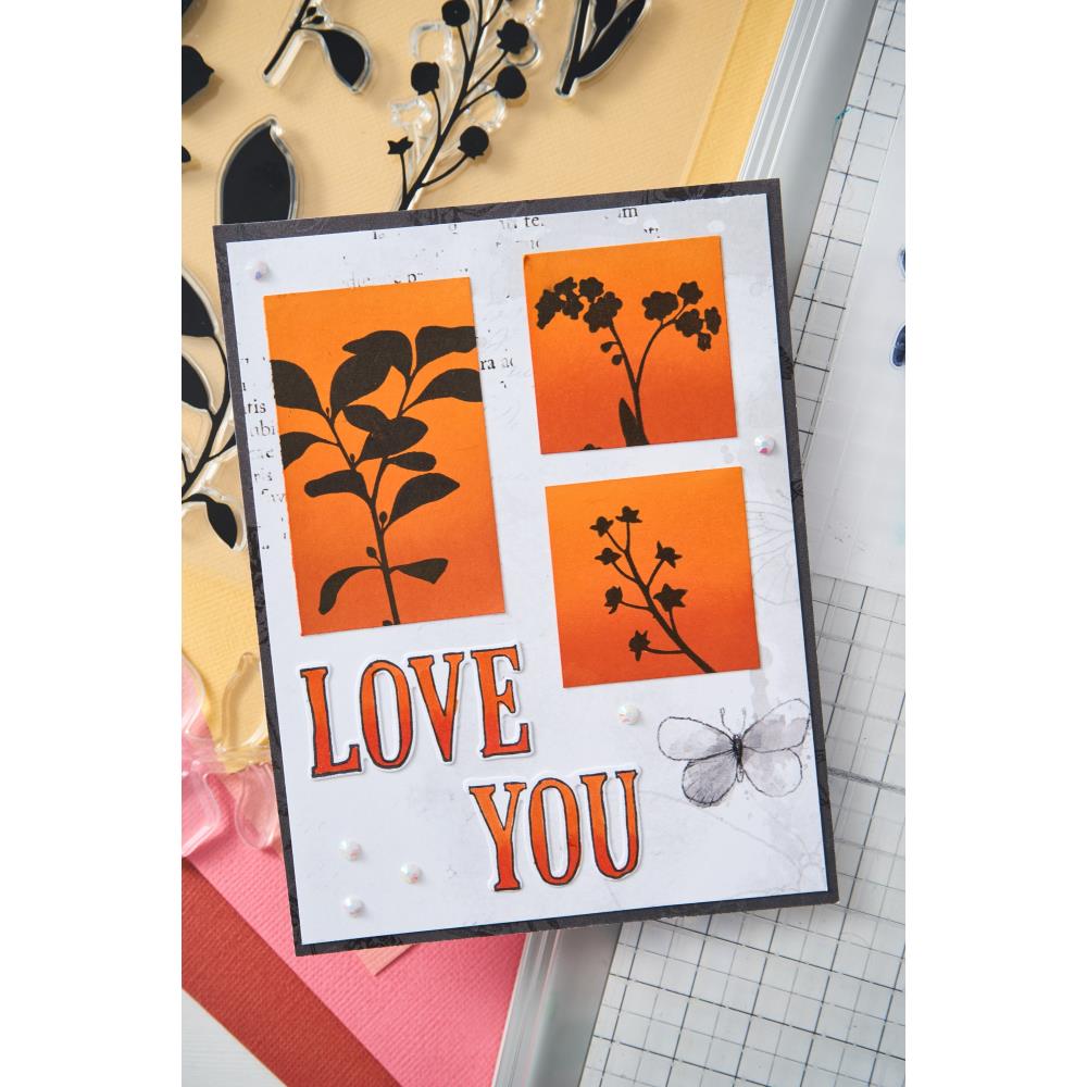 Sizzix - Framelits Die Set By 49 and Market - Fine Line Alpha 02 - The Crafty Kiwi