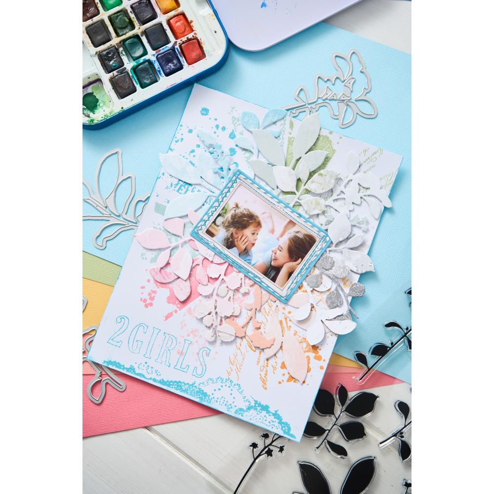 Sizzix - Framelits Die Set By 49 and Market - Fine Stems 02 - The Crafty Kiwi