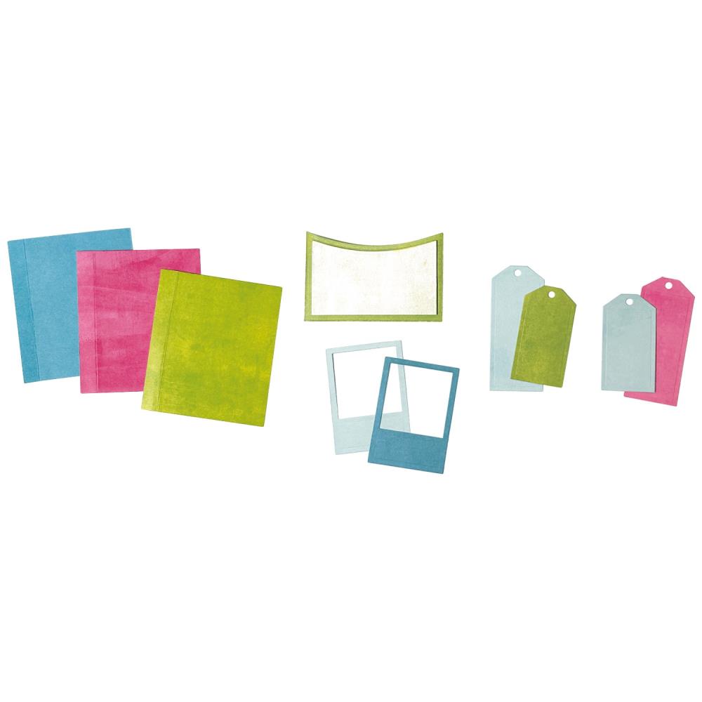 Sizzix - Thinlits Die Set By 49 and Market - Journal Essential Pages - The Crafty Kiwi