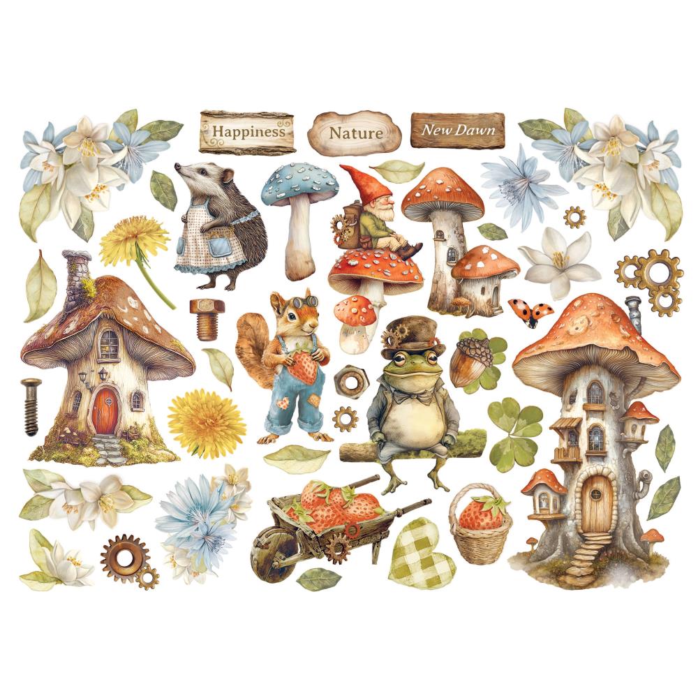 Stamperia - Hidden Grove Bundle Kit (5 products) - The Crafty Kiwi