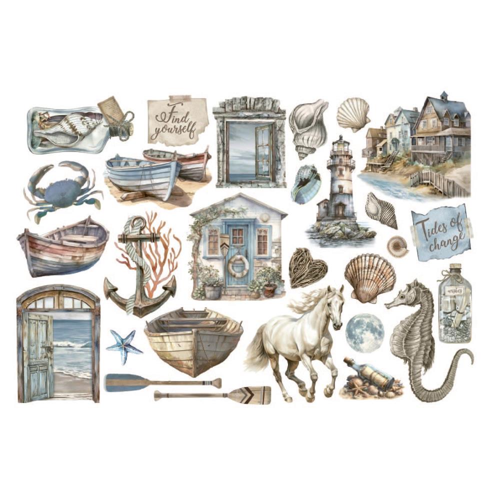 Stamperia - Silent Sea Bundle Kit (3 products) - The Crafty Kiwi