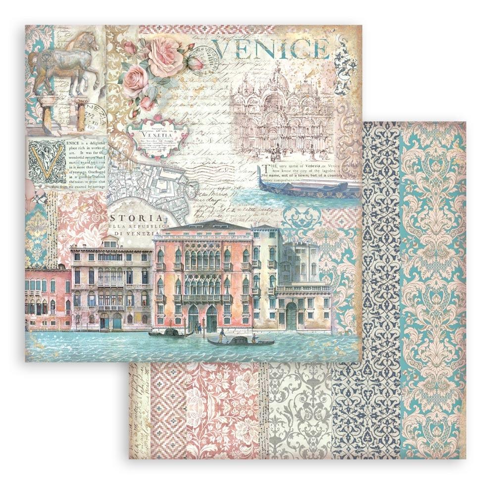 Stamperia - Venice City of Art - 12x12 Paper Pack - The Crafty Kiwi