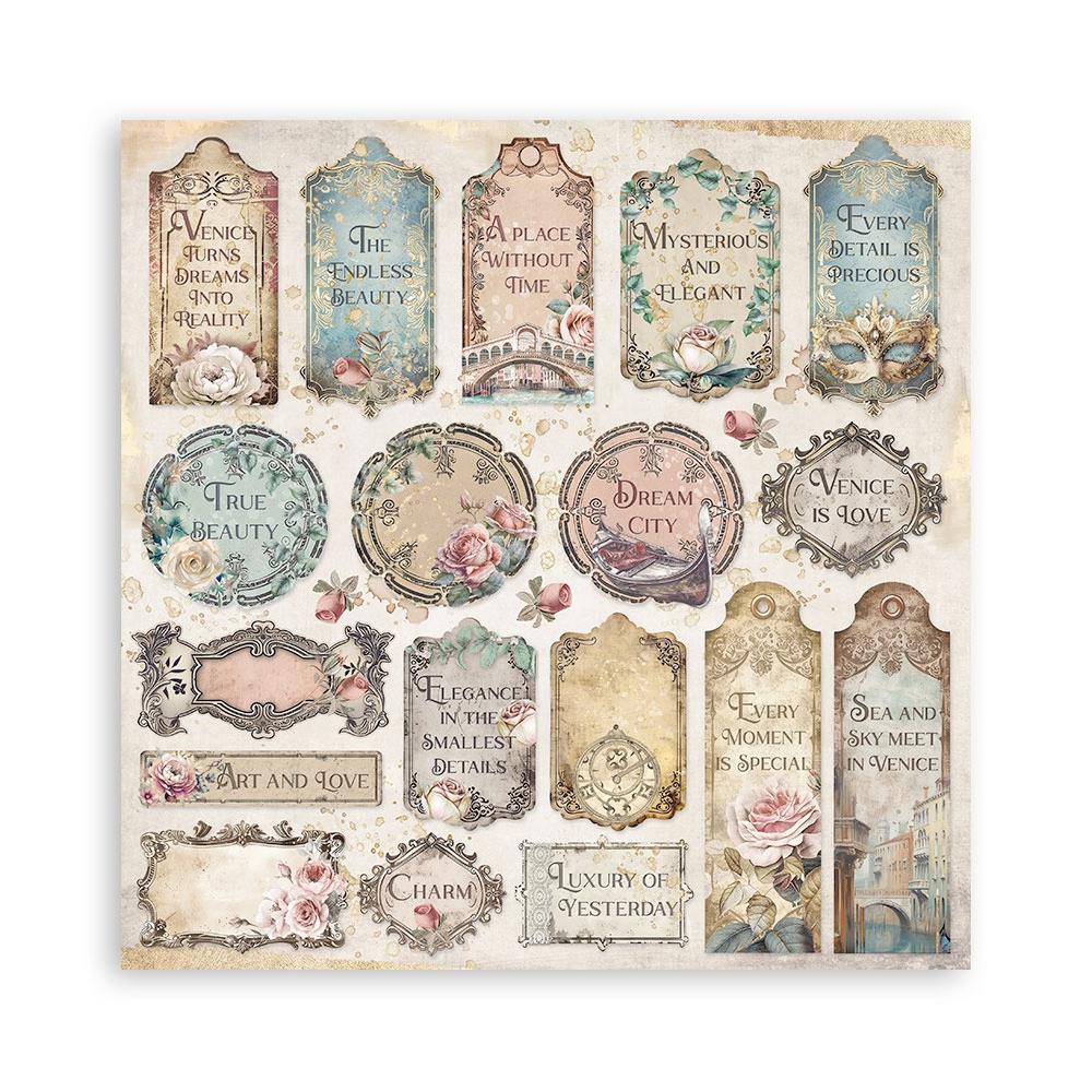 Stamperia - Venice City of Art - 12x12 Paper Pack - The Crafty Kiwi