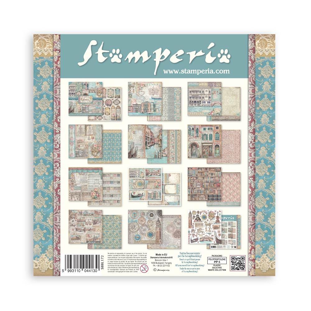 Stamperia - Venice City of Art - 12x12 Paper Pack - The Crafty Kiwi