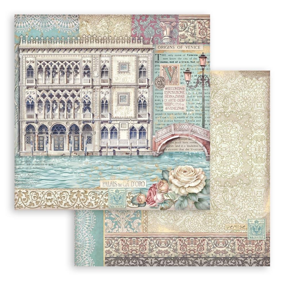 Stamperia - Venice City of Art - 12x12 Paper Pack - The Crafty Kiwi