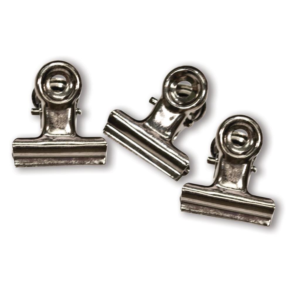 Tim Holtz - Ideology Metal Hinge Clips (15/pkg) - The Crafty Kiwi