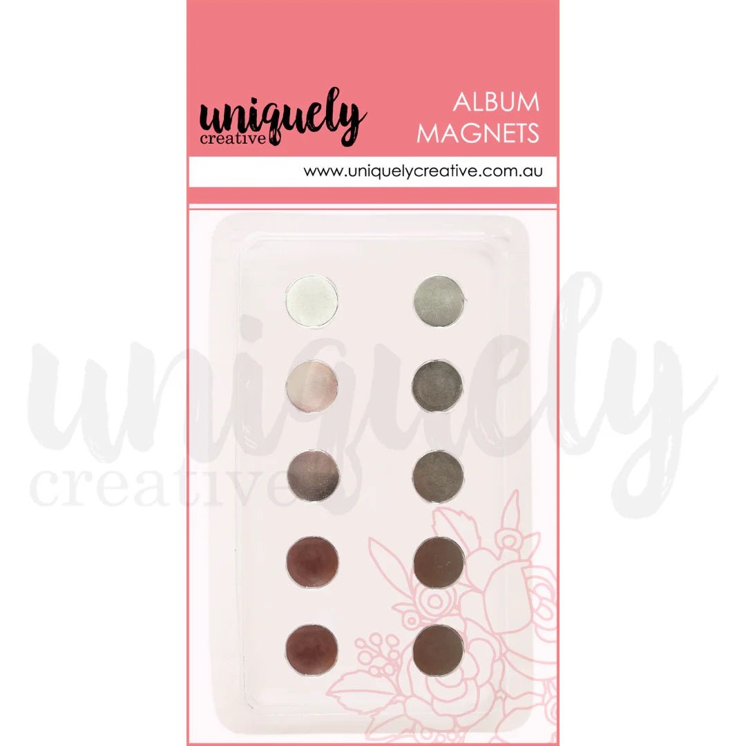Uniquely Creative - 10mm Album Magnets - The Crafty Kiwi