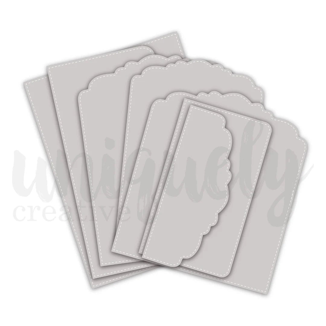 Uniquely Creative - 6" x 8" Flip Folio Album Die Set - The Crafty Kiwi