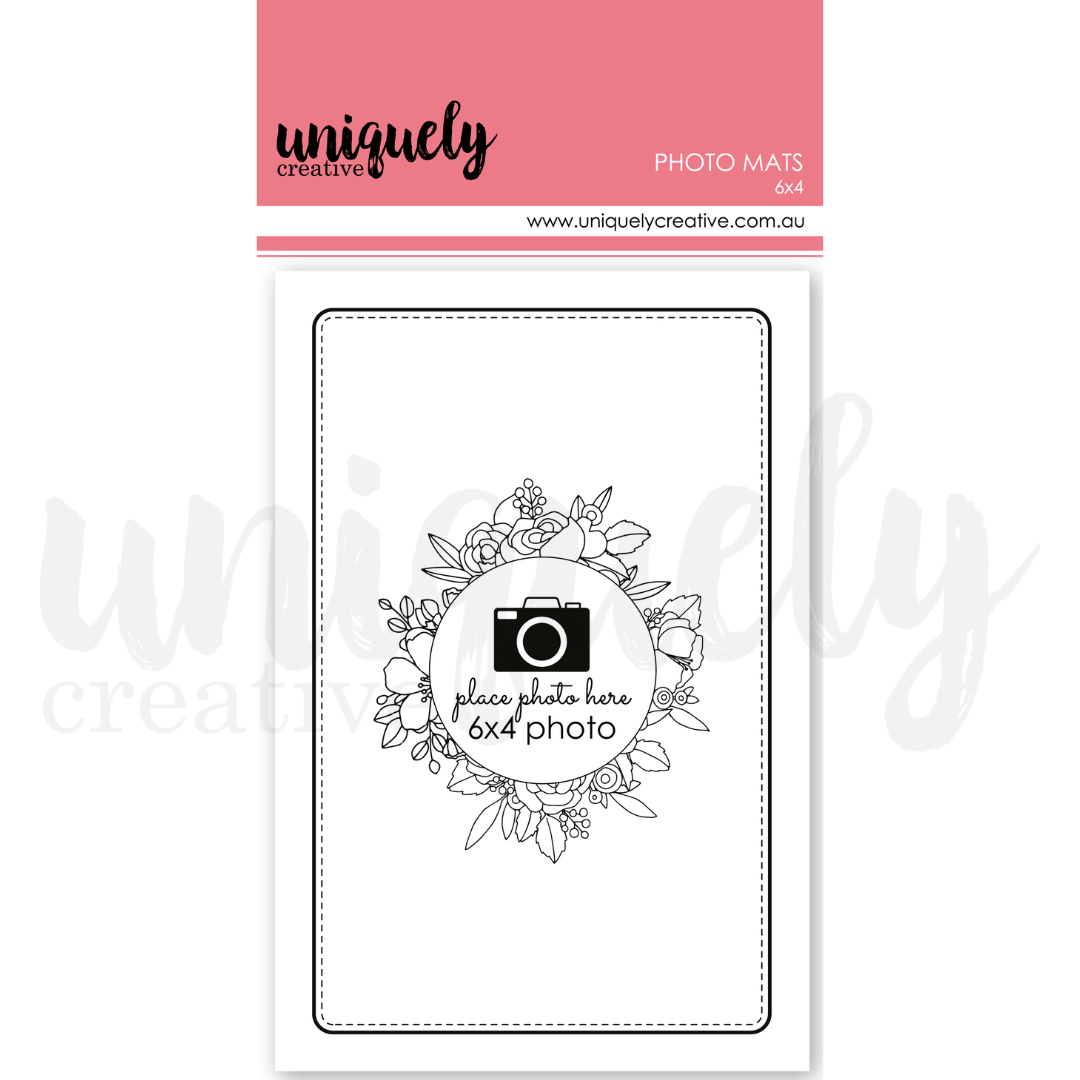 Uniquely Creative - 6x4 Photo Mats - The Crafty Kiwi