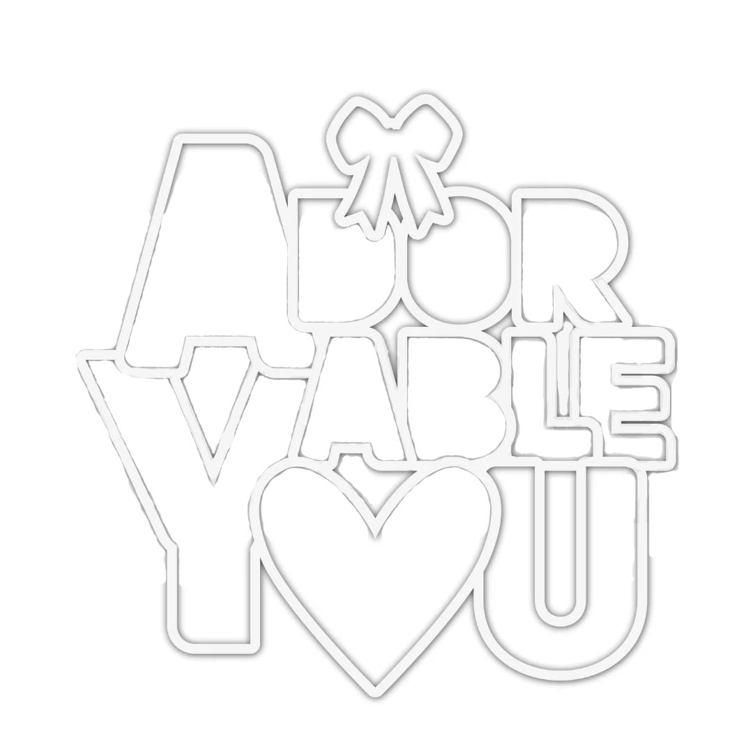 Uniquely Creative - Adorable You Overlay - The Crafty Kiwi