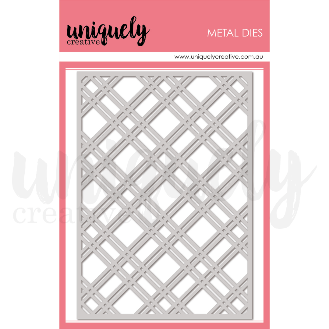 Uniquely Creative - (Advent 2024) - Plaid Cover Plate - The Crafty Kiwi