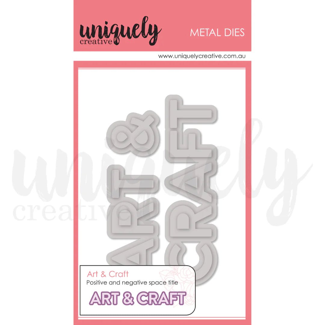 Uniquely Creative - Art + Craft Die - The Crafty Kiwi