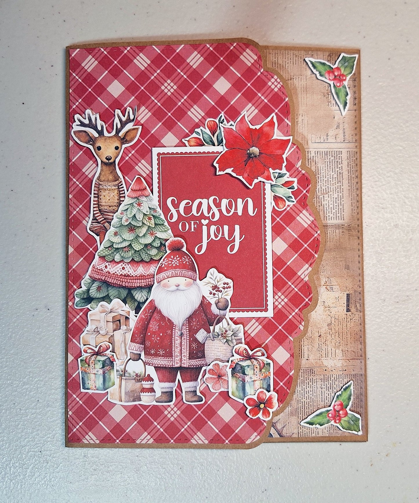 Uniquely Creative - Christmas Folio Album Kit - by The Crafty Kiwi - The Crafty Kiwi