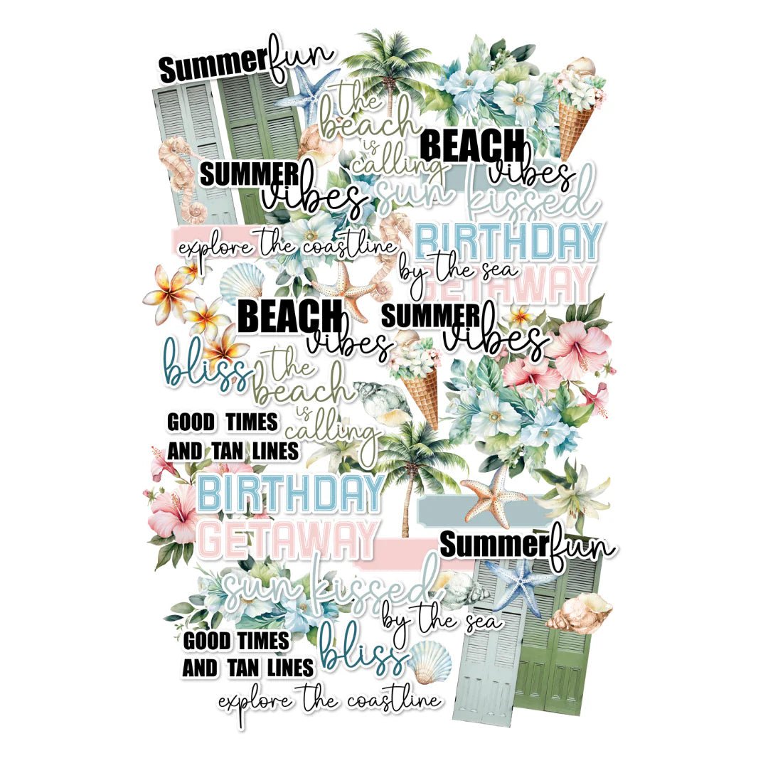 Uniquely Creative - Coastal Bliss - Bundle Kit (7 products) - The Crafty Kiwi