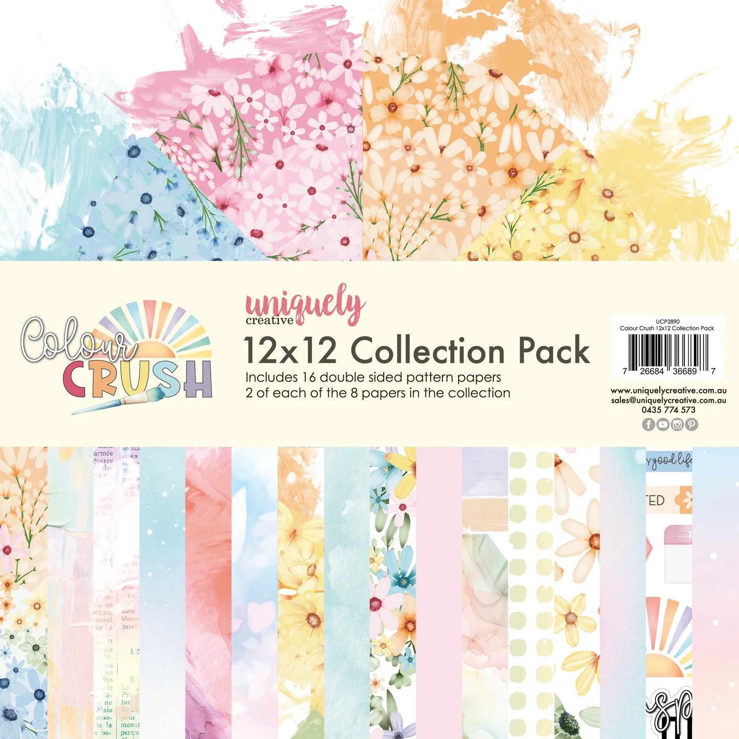 Uniquely Creative - Colour Crush Bundle Kit (5 products) - The Crafty Kiwi