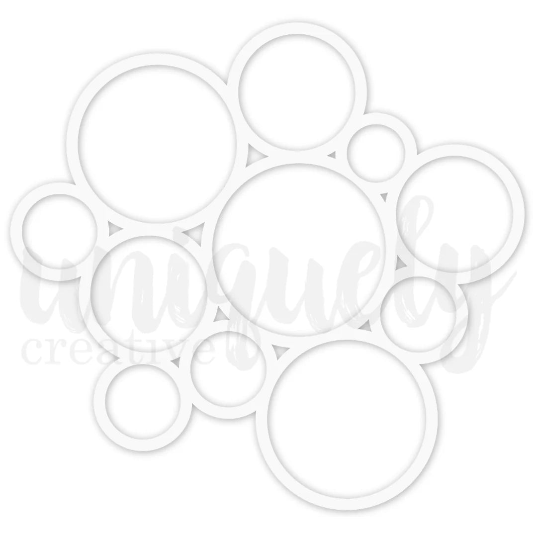 Uniquely Creative - Colour Crush - Circles Overlay (Colour Crush Collection) - The Crafty Kiwi