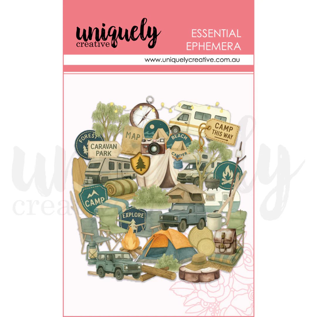 Uniquely Creative - Field Notes - Campsite Ephemera - The Crafty Kiwi