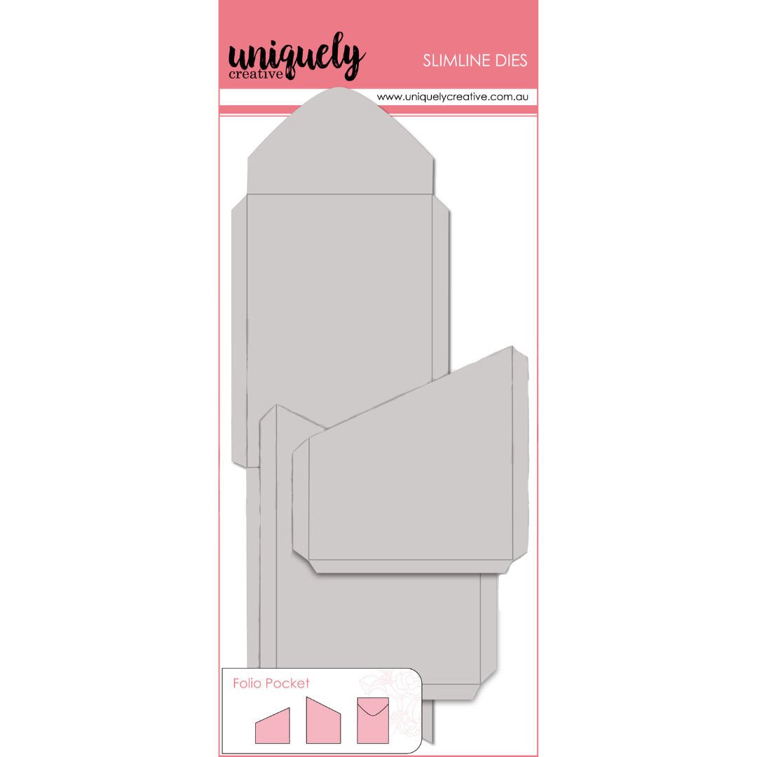 Uniquely Creative - Folio Pocket Die - The Crafty Kiwi
