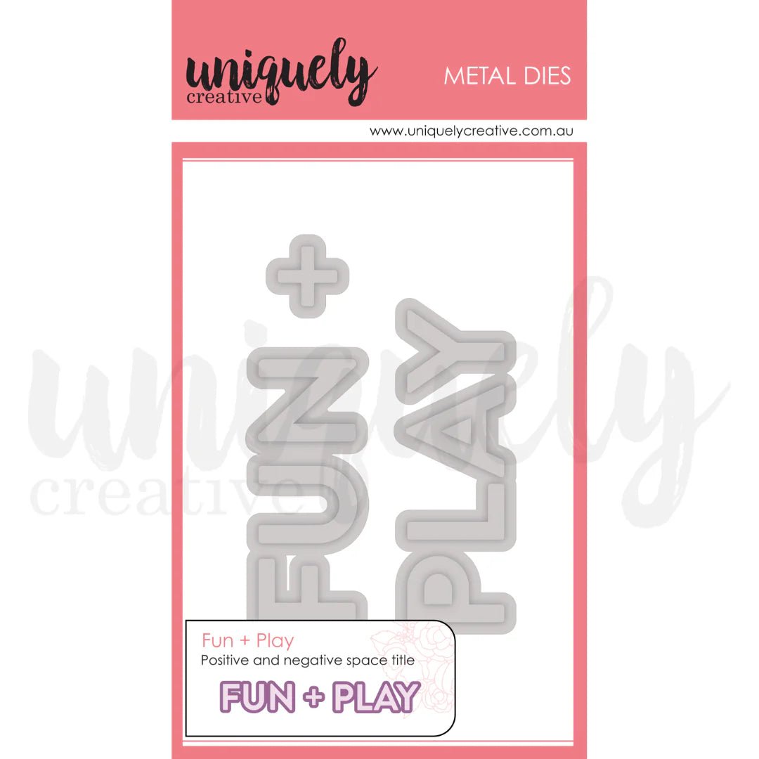 Uniquely Creative - Fun + Play Die - The Crafty Kiwi