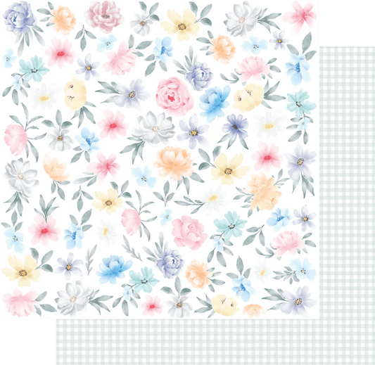 Uniquely Creative - Heart & Soul - Just Start 12x12 Paper (1/sheet) - The Crafty Kiwi