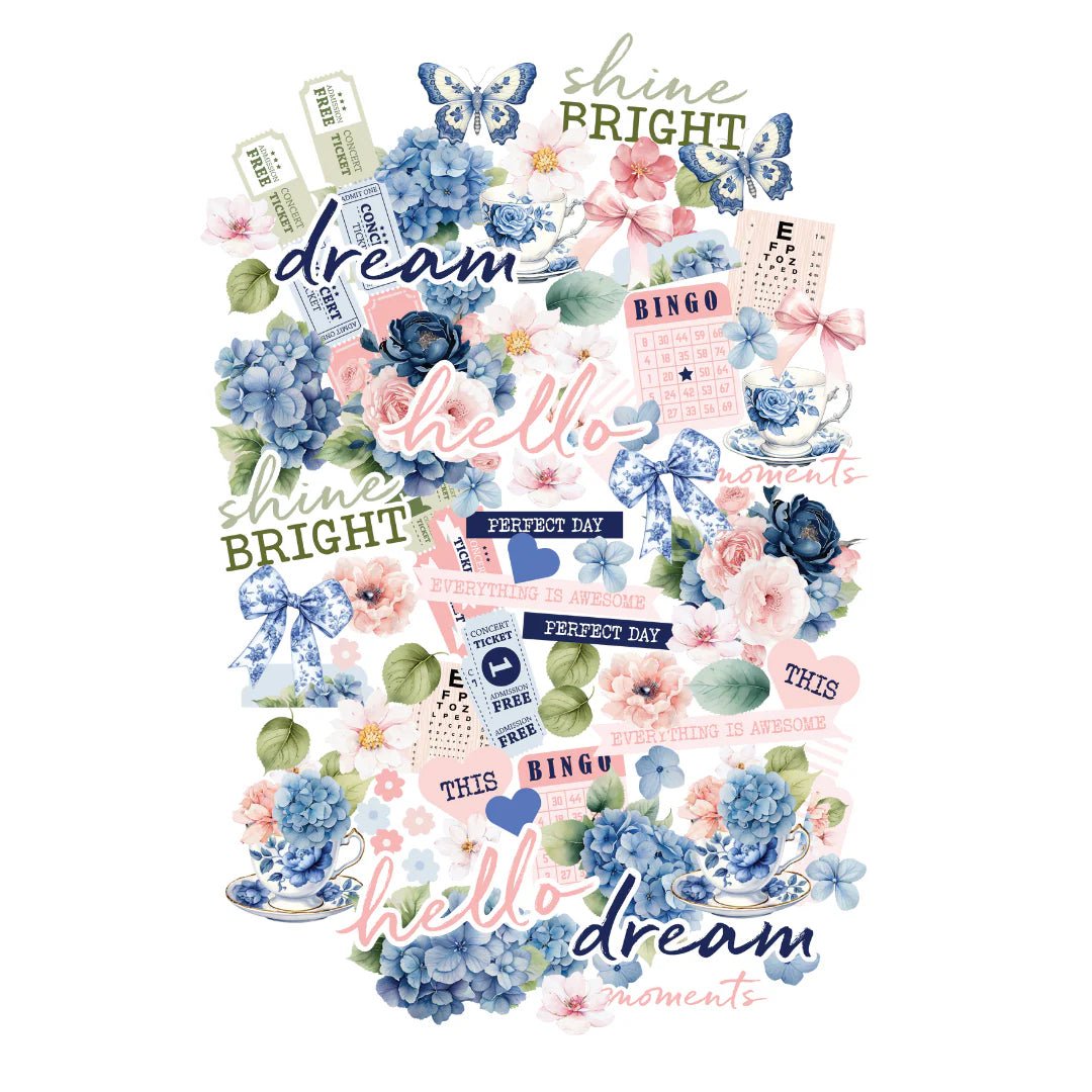 Uniquely Creative - Indigo Bloom Bundle Kit - The Crafty Kiwi