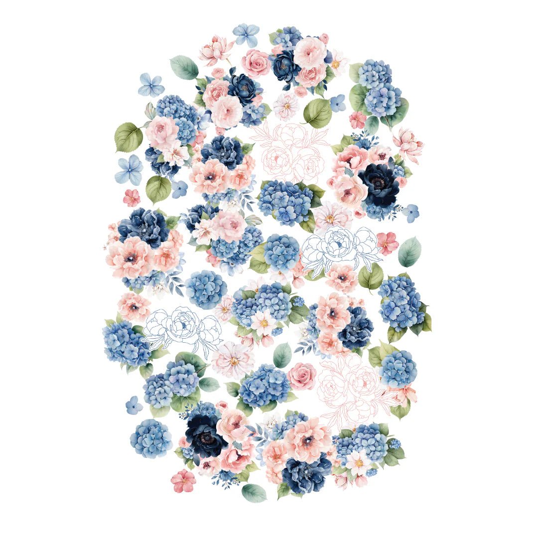 Uniquely Creative - Indigo Bloom Bundle Kit - The Crafty Kiwi