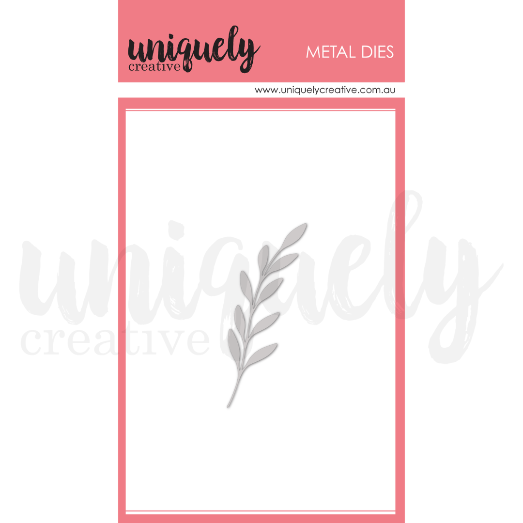 Uniquely Creative - Leafy Stem Die - The Crafty Kiwi