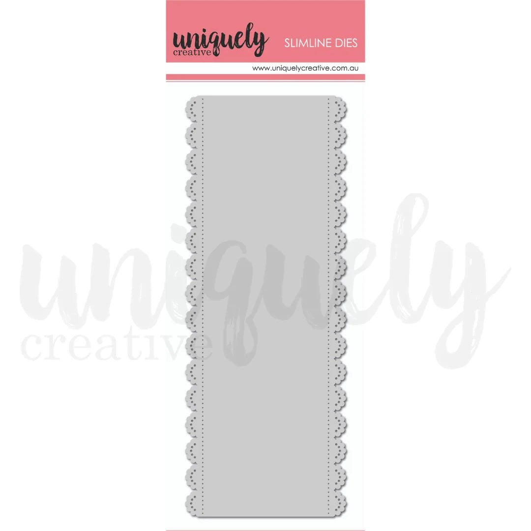 Uniquely Creative - Slim Doily Border Die - The Crafty Kiwi