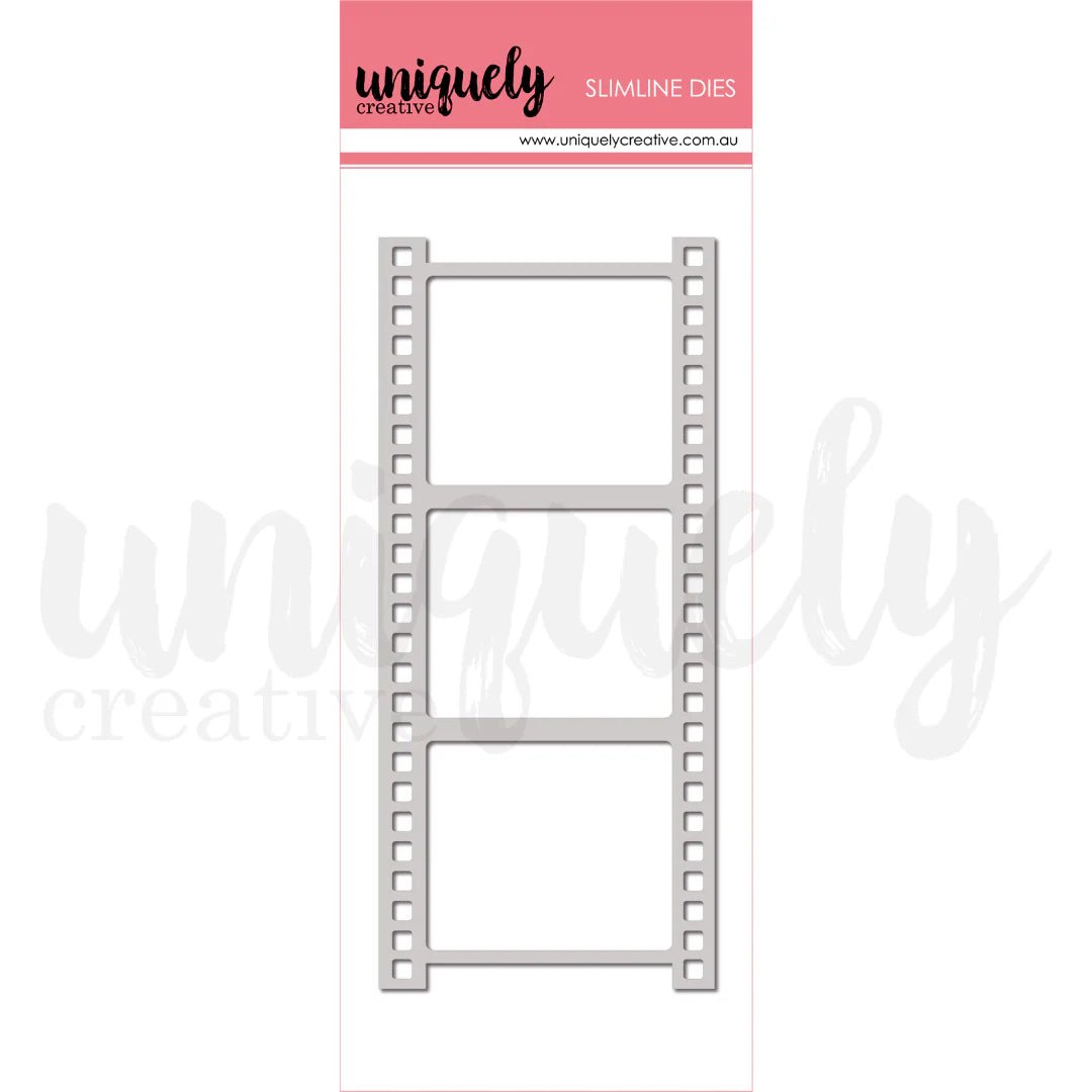Uniquely Creative - Slimline Film Strip Frame Die - The Crafty Kiwi