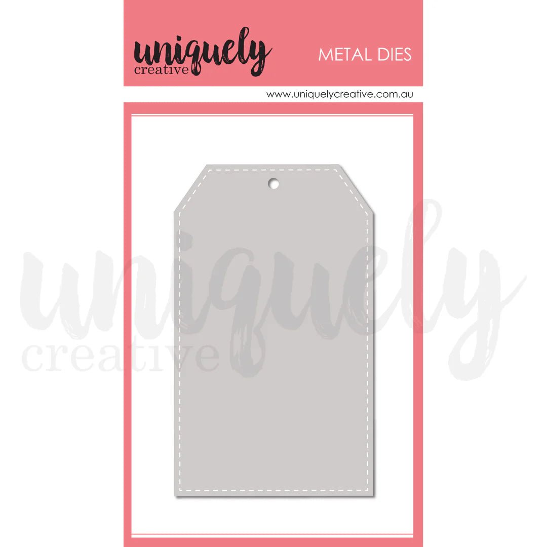 Uniquely Creative - Stitched Essential Tag Die - The Crafty Kiwi