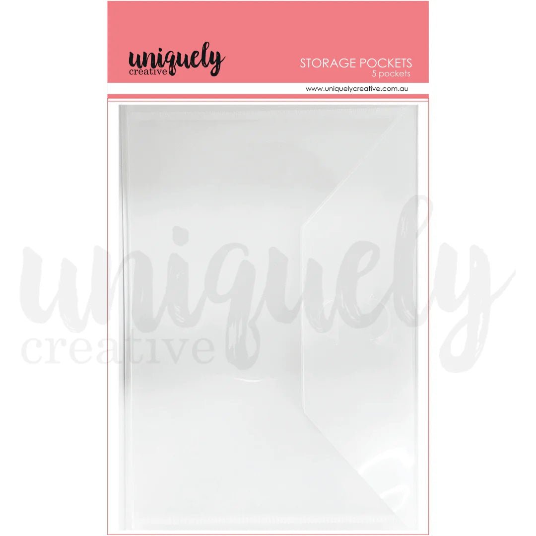 Uniquely Creative - Storage Pockets (5/pack) - The Crafty Kiwi
