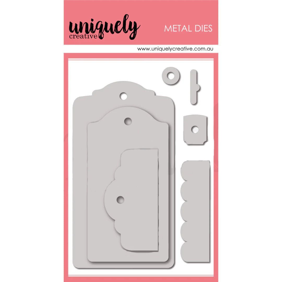 Uniquely Creative - Tags Tops 'n Tails Die - The Crafty Kiwi