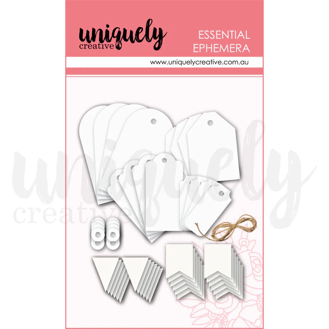 Uniquely Creative - UNIQOLOUR - Art Medium Ephemera - The Crafty Kiwi