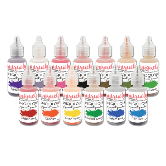 Uniquely Creative - UNIQOLOUR Mixed Media Bundle Kit (18 products) - The Crafty Kiwi