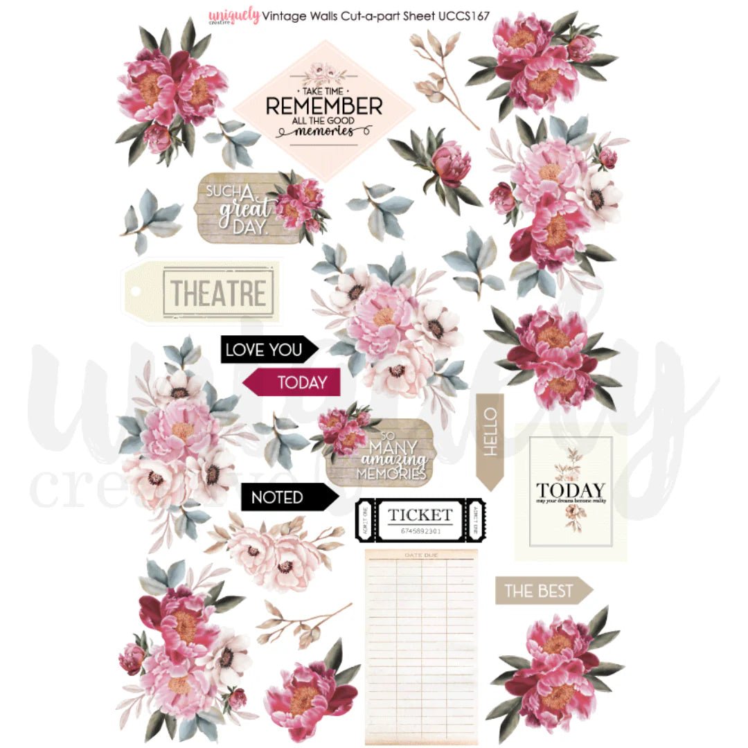 Uniquely Creative - Vintage Walls Bundle Kit (8 products included) - The Crafty Kiwi