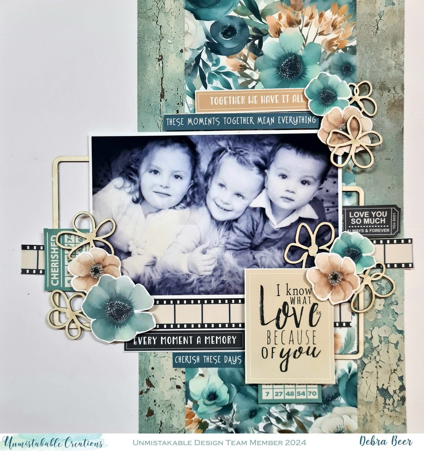 Unmistakable Creations - Heartfelt Collection Layout Kit - The Crafty Kiwi