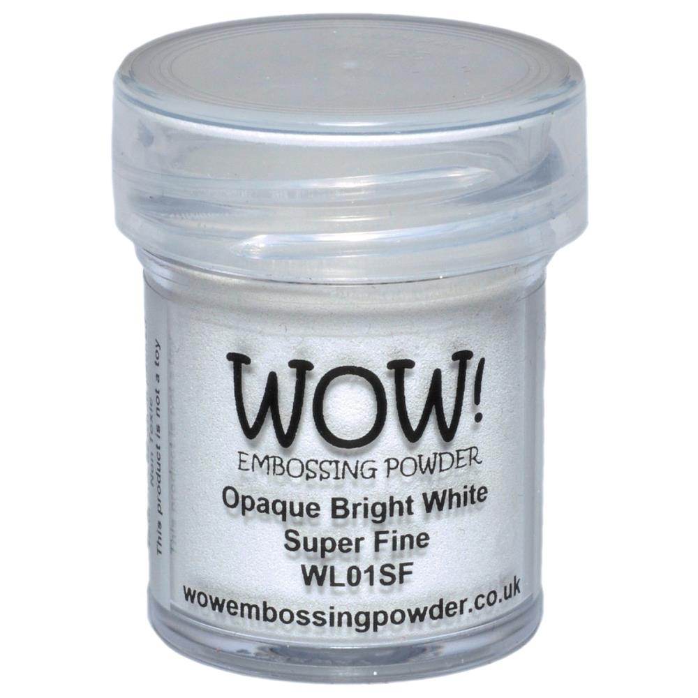 Wow - Embossing Powder - Superfine - Opaque Bright White - The Crafty Kiwi