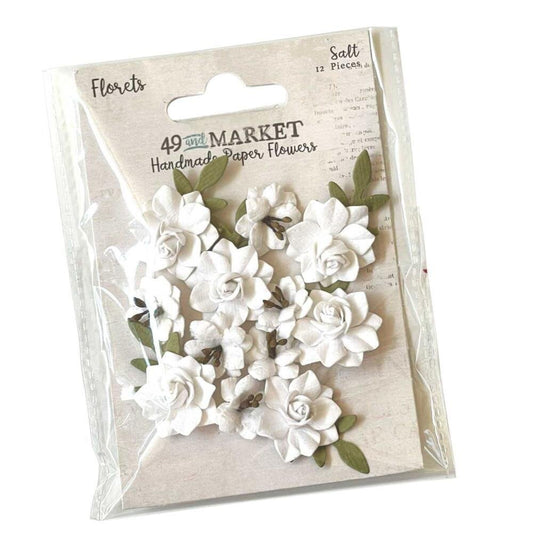 49 and Market - Florets Paper Flowers - Salt - The Crafty Kiwi