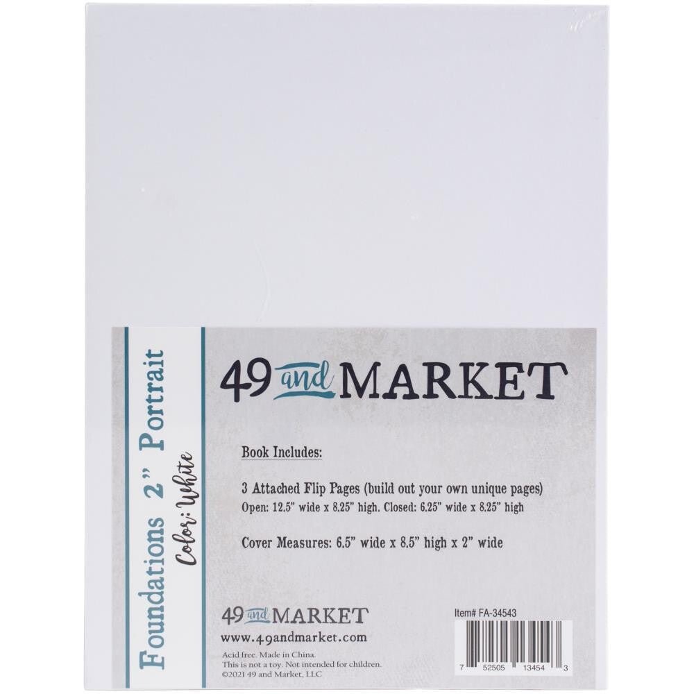 49 and Market - Foundations 2" Portrait 6.5x8.5" Album - The Crafty Kiwi