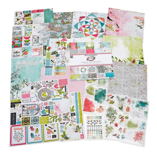 49 and Market - KALEIDOSCOPE - Collection Bundle with Custom Chipboard - The Crafty Kiwi